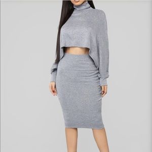 Two piece fashion nova sweater set